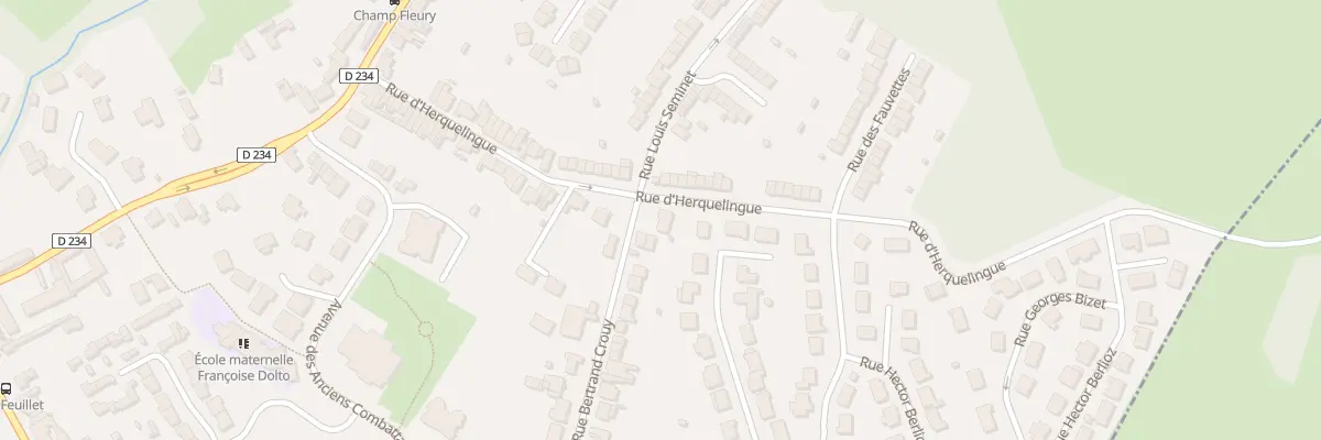 Plan du 46 Rue d’Herquelingue à Saint-Léonard