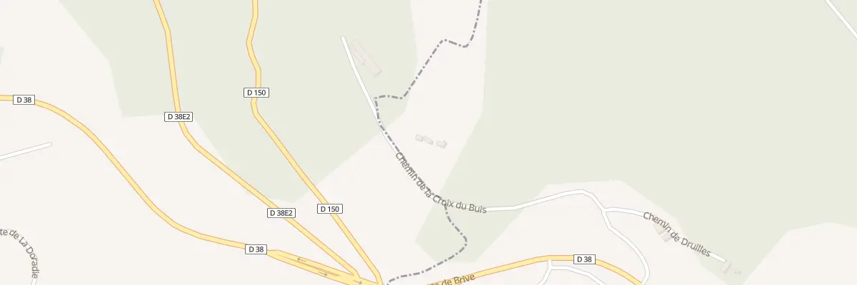 Plan du 140 Che de la Croix du Buis à Noailhac