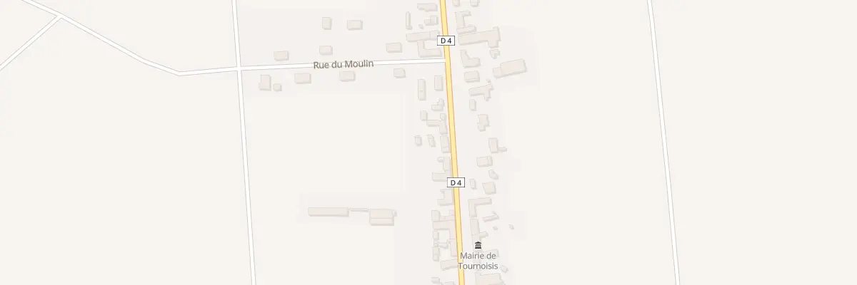 Plan du 85 Rue de la Mairie à Tournoisis