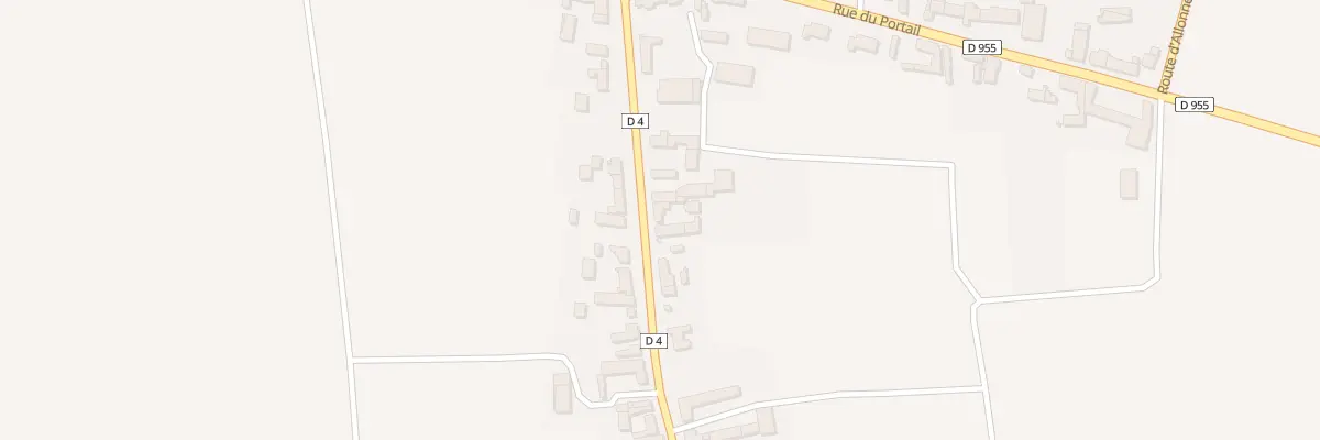 Plan du 36 Rue de la Mairie à Tournoisis