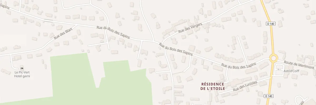 Plan du 2 Rue du Flaquet à Rang-du-Fliers