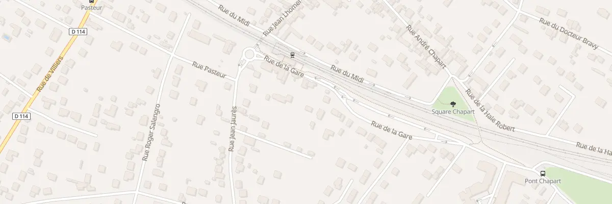 Plan du 12B Rue de la Gare à Rosny-sur-Seine