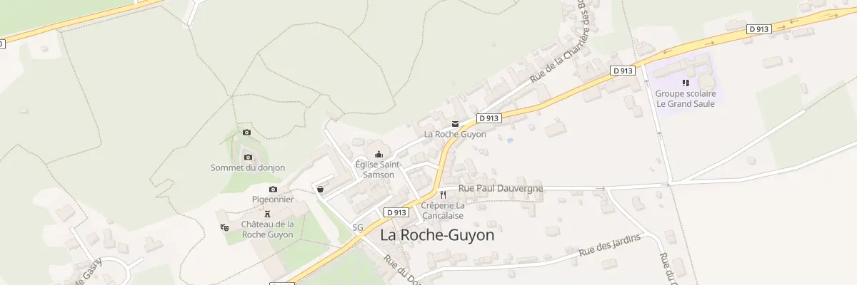 Plan du 15 Rue du Général Leclerc à La Roche-Guyon
