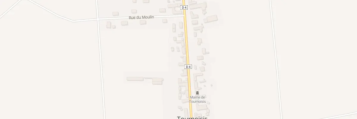Plan du 87 Rue de la Mairie à Tournoisis