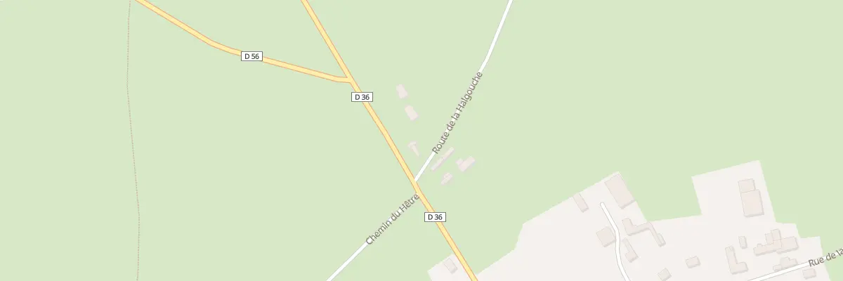 Plan du 1024 Rte de Flamets Fretils à Conteville