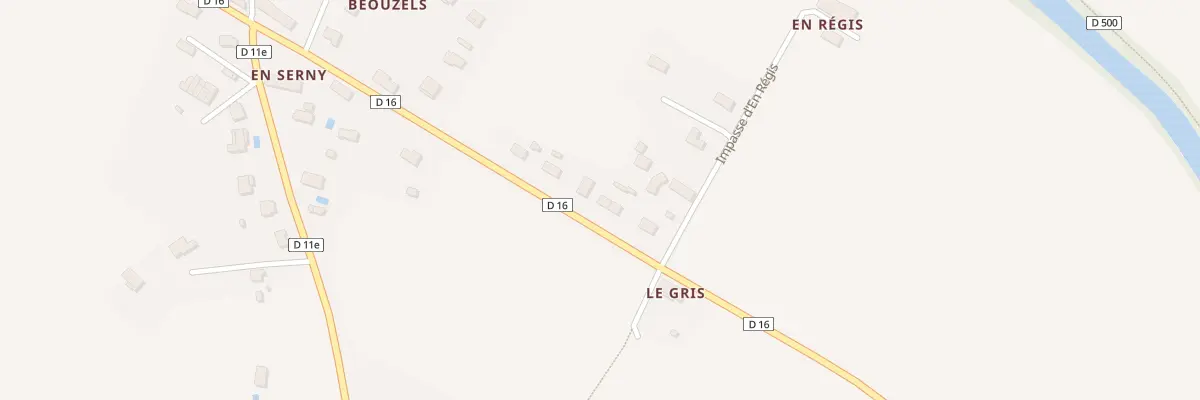 Plan du 27 Rte Departementale 16 à Montesquieu-Lauragais