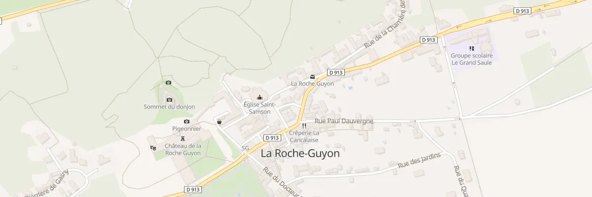 Plan du 2 Rue aux Prêtres à La Roche-Guyon