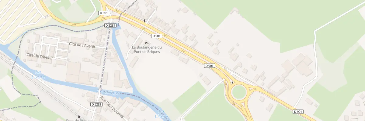 Plan du 42 Rte Nationale à Isques