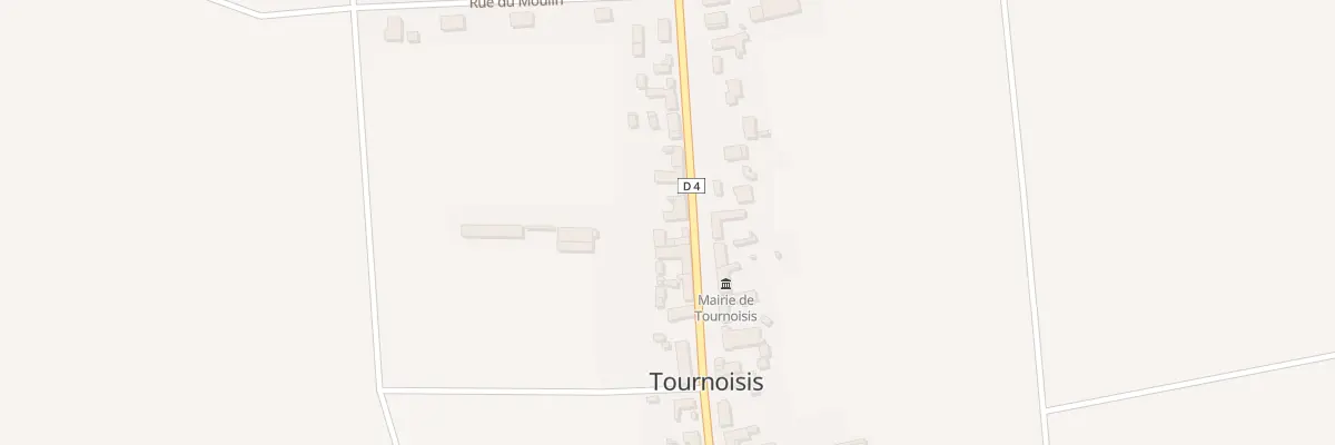 Plan du 91 Rue de la Mairie à Tournoisis