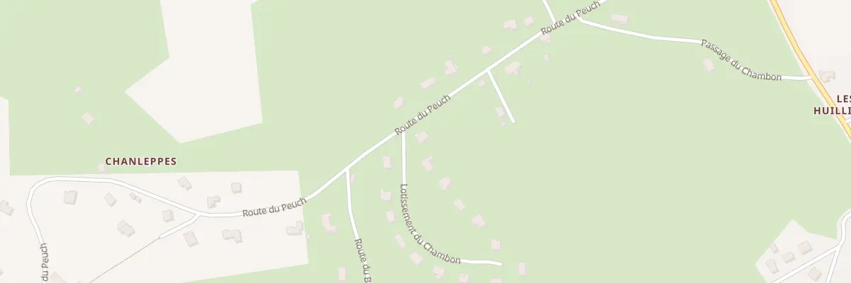 Plan du 5 Lot du Chambon à Saint-Germain-les-Vergnes
