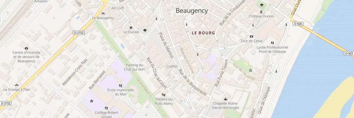 Plan du 5 Rue des Vieux Fossés à Beaugency