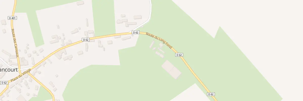 Plan du 22 Rte du Long Fond à Bézancourt