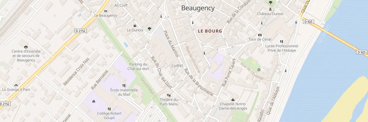 Plan du 2 Pl du Martroi à Beaugency