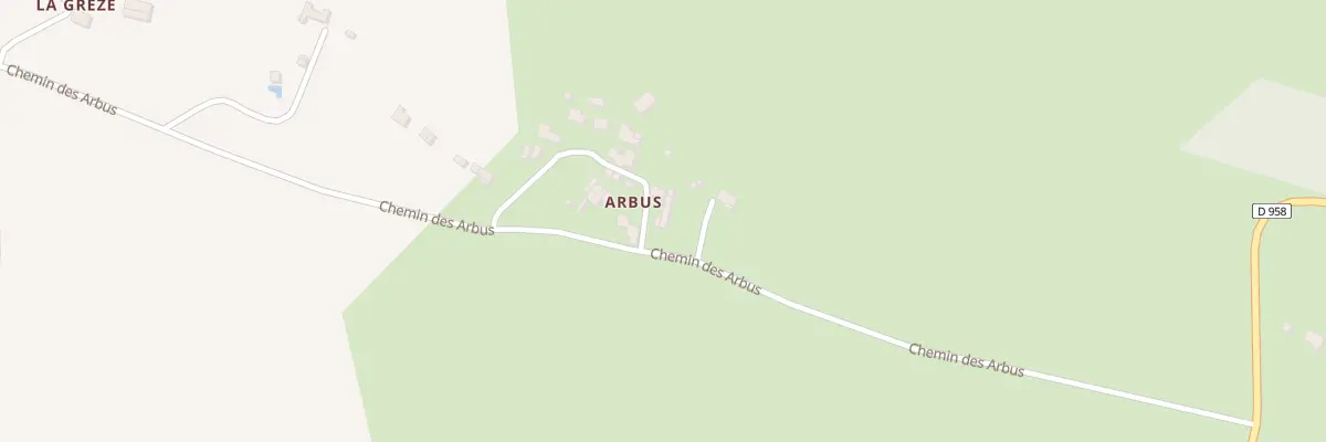 Plan du 530 Che des Arbus à Montricoux