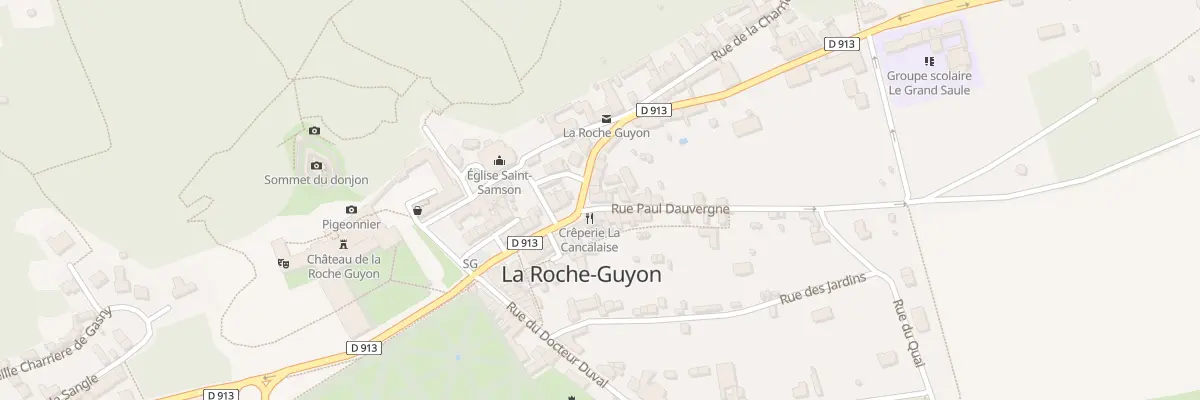 Plan du 1 Rue Paul Dauvergne à La Roche-Guyon