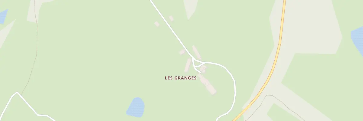 Plan du 2 Les Granges à Bénévent-l’Abbaye