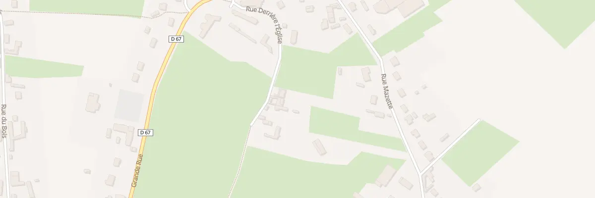Plan du 4 Rue Derrière l’Eglise à Bouillancourt-en-Séry