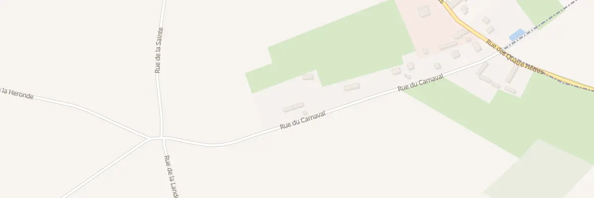 Plan du 8 Rue du Carnaval à Bézancourt