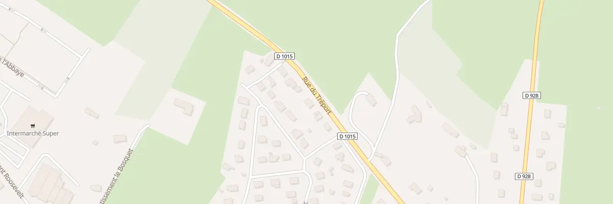 Plan du 22 Rue du Tréport à Bouttencourt