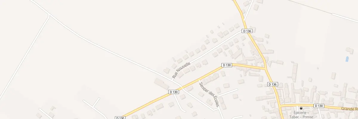 Plan du 22 Rue Nouvelle à Prunay-le-Gillon