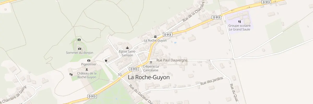 Plan du 1 Rue de Poitou à La Roche-Guyon