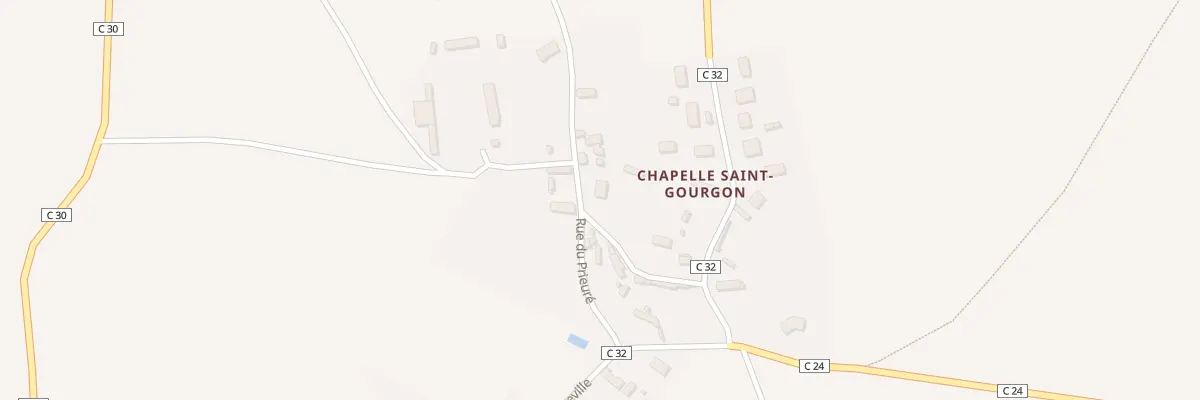 Plan du 19 Rue du Prieuré à Longchamps