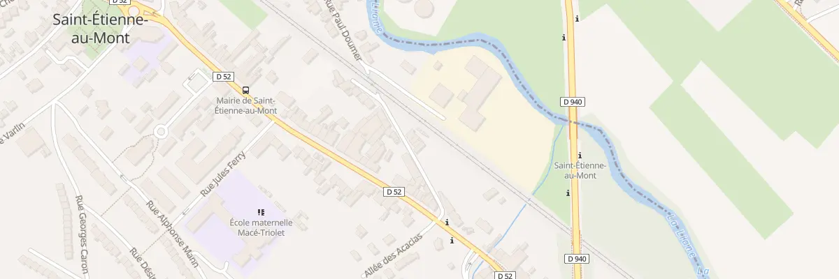 Plan du 31 Rue Paul Doumer à Saint-Étienne-au-Mont