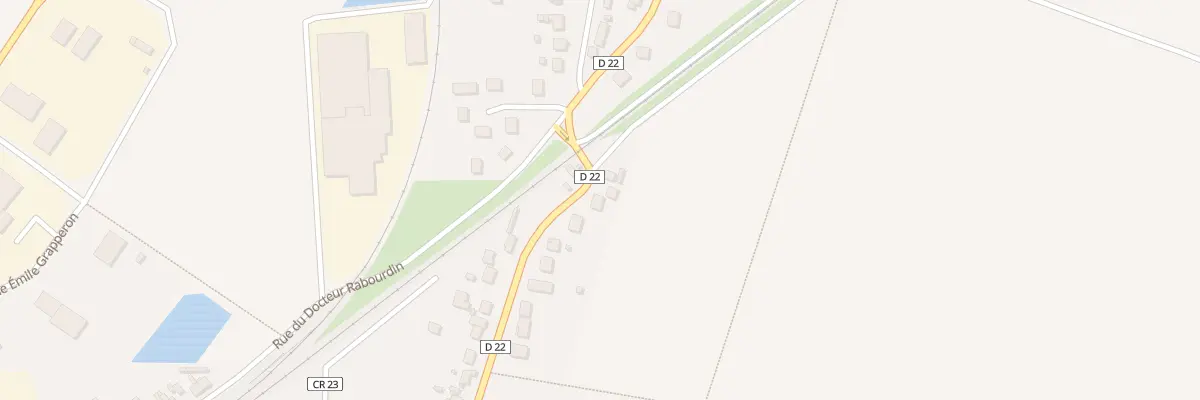 Plan du 22 Rue Texier Gallas aux Villages Vovéens