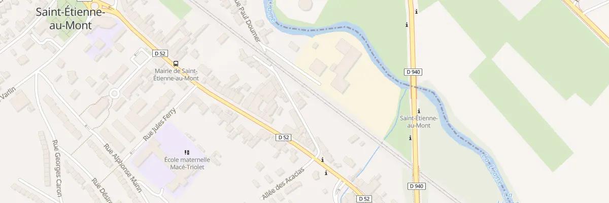 Plan du 33 Rue Paul Doumer à Saint-Étienne-au-Mont
