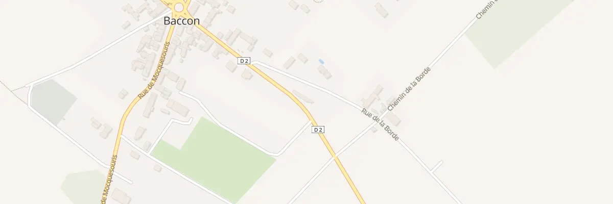 Plan du 217 Rue de Meung à Baccon