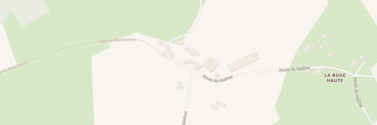 Plan du 5057 Mailhet Nord à Lagraulière