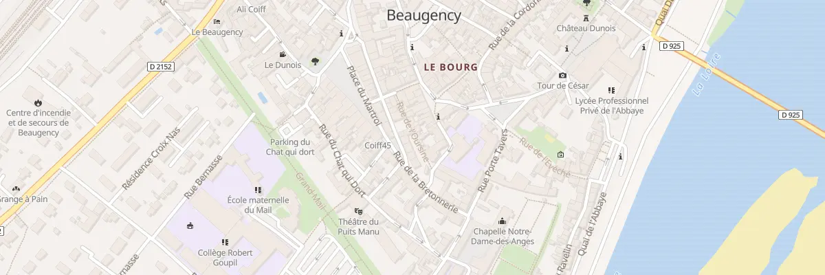 Plan du 8B Rue de l’Oursine à Beaugency