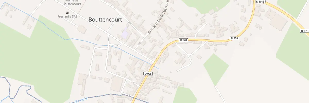 Plan du 2 Rue d’Abbeville à Bouttencourt
