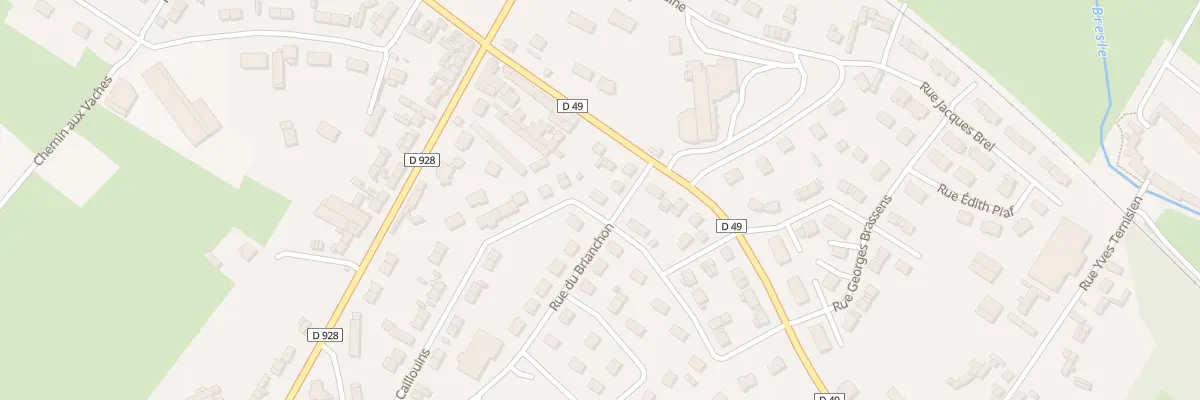 Plan du 12 Rue des Caillouins à Blangy-sur-Bresle