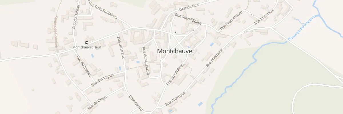 Plan du 9 Pl de l’Eglise à Montchauvet