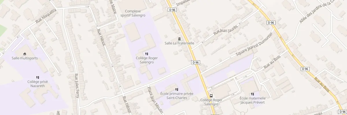 Plan du 65 Rue de la Colonne à Saint-Martin-Boulogne