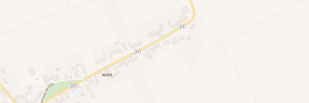 Plan du 4 Nids Hameau à Tournoisis