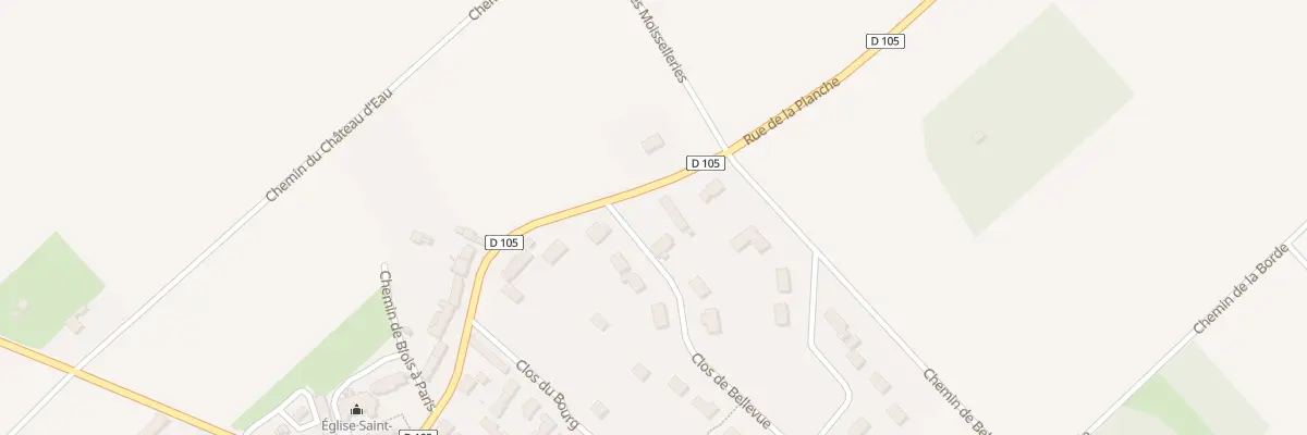 Plan du 320 Rue de la Planche à Baccon