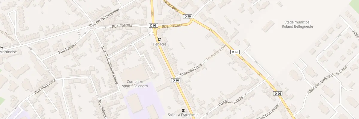 Plan du 80 Rue de la Colonne à Saint-Martin-Boulogne