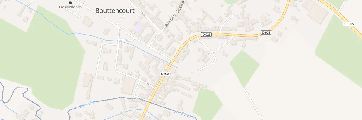 Plan du 3 Rue d’Abbeville à Bouttencourt