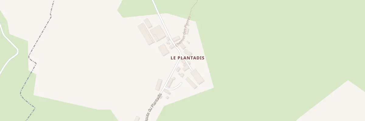 Plan du 2 Che Creux à Saint-Jal