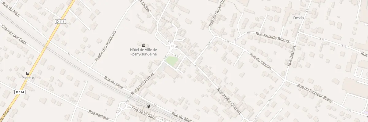 Plan du 2 Rue André Chapart à Rosny-sur-Seine