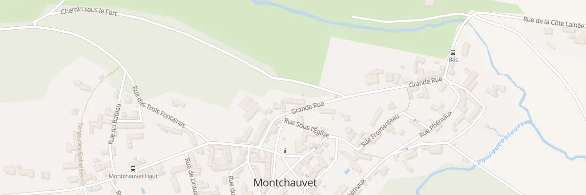 Plan du 7 Gr Grande Rue à Montchauvet