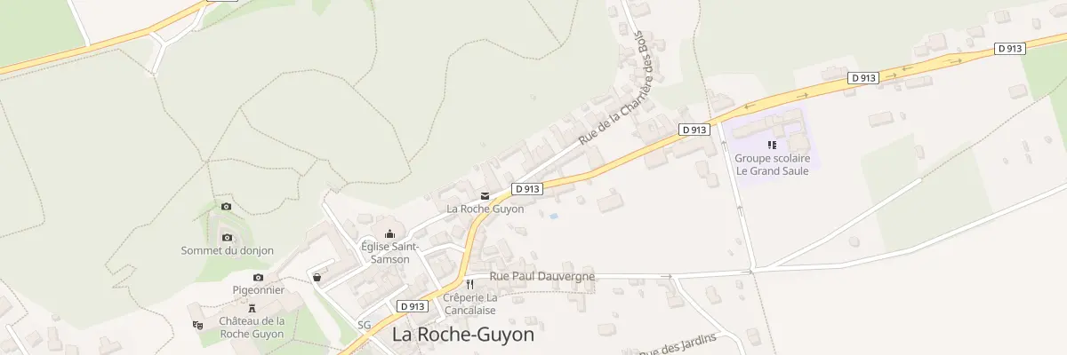 Plan du 2 Rue de la Charrière des Bois à La Roche-Guyon