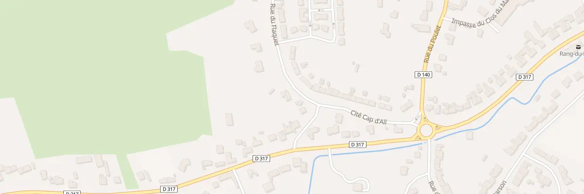 Plan du 1147 Rue du Flaquet à Rang-du-Fliers