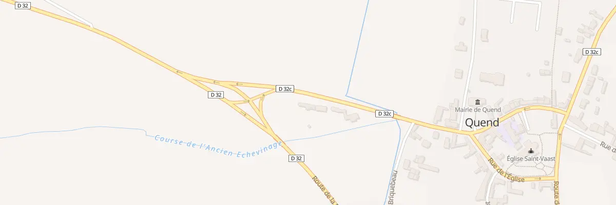 Plan du 13 Rue du Littoral à Quend