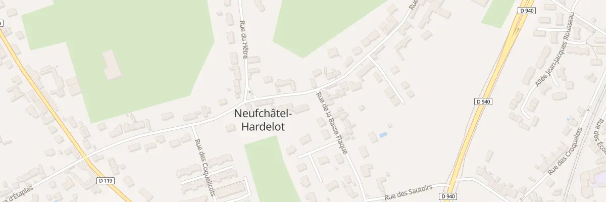 Plan du 144 Rue de la Basse Flaque à Neufchâtel-Hardelot