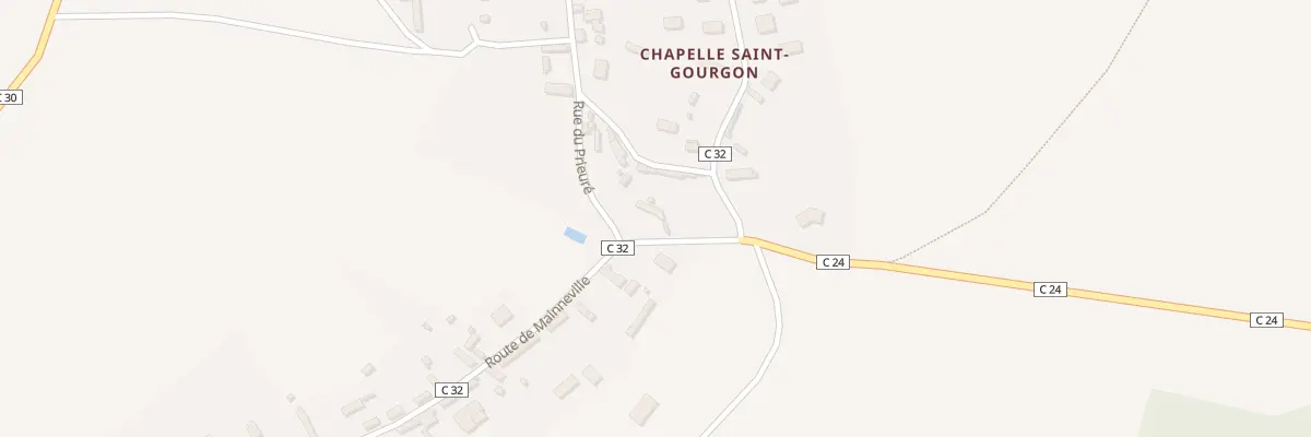 Plan du 24 Rte de Mainneville à Longchamps