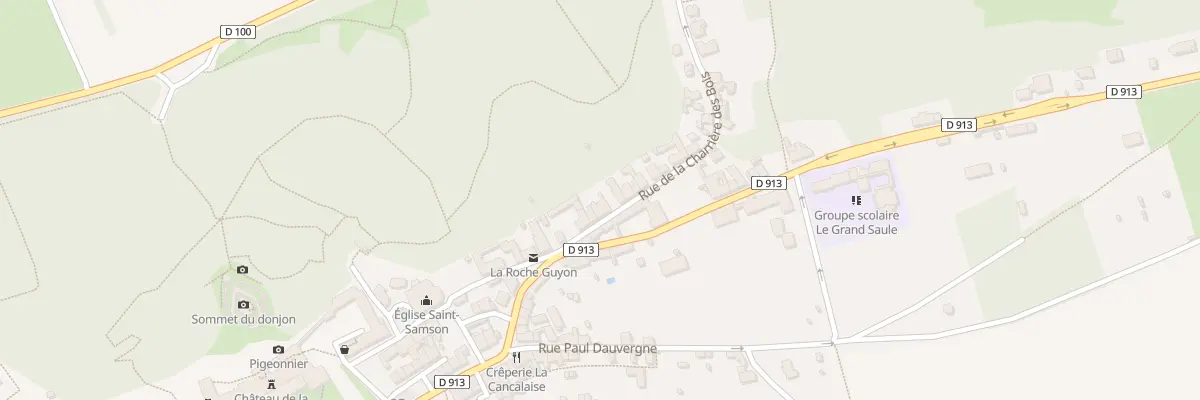 Plan du 3 Rue de la Charrière des Bois à La Roche-Guyon