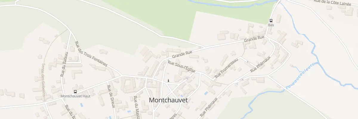 Plan du 6 Rue du Maréchal à Montchauvet